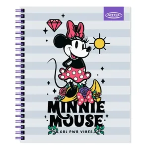 CUADERNO ARTEL UNIVERSITARIO MINNIE 100hj 7mm - Imagen 4