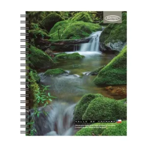 CUADERNO ARTEL UNIVERSITARIO PAISAJES DE CHILE 100hj 7mm - Imagen 2