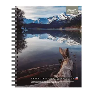 CUADERNO ARTEL UNIVERSITARIO PAISAJES DE CHILE 100hj 7mm - Imagen 4