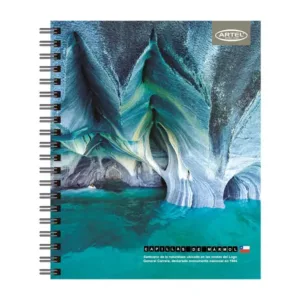 CUADERNO ARTEL UNIVERSITARIO PAISAJES DE CHILE 100hj 7mm - Imagen 1