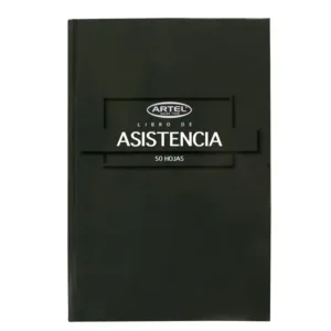 LIBRO DE ASISTENCIA ARTEL 50hj. - Imagen 1