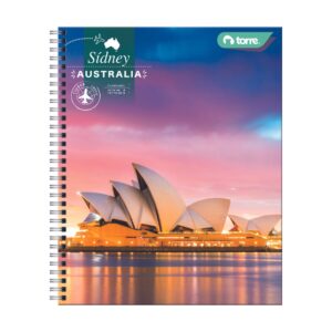 CUADERNO TORRE UNIVERSITARIO 100hj 7mm CLASICO CIUDAD - Imagen 6