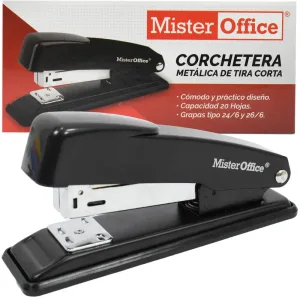 CORCHETERA MISTER OFFICE METALICA 100hj. TIRA COMPLETA - Imagen 1