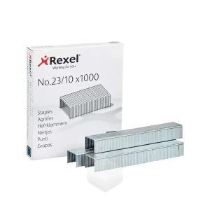 CORCHETES REXEL 23/10 1000un. 2101212 - Imagen 1