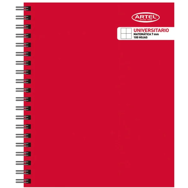 CuadArtelUnivLisoTapaEmp7mm100hjs