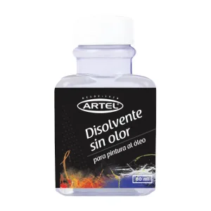 DISOLVENTE S/OLOR ARTEL FCO.80ml. - Imagen 1