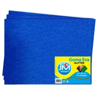GomaEvaGlitterJMA45x60Azul