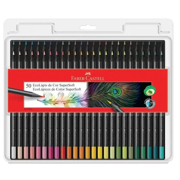 LapizColorFaberSupersoft50Colores.210750