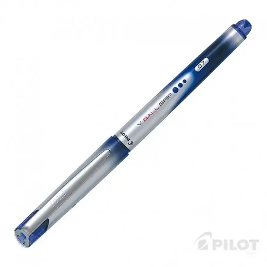 LapizPilotVBallGripMedio0.7Azul
