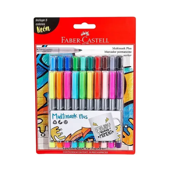 MarcadorFaberMultimarkPlus20un