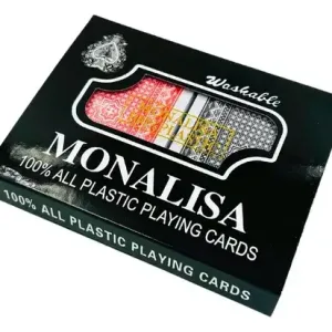 NAIPE INGLES MONALISA PLASTICO - Imagen 1