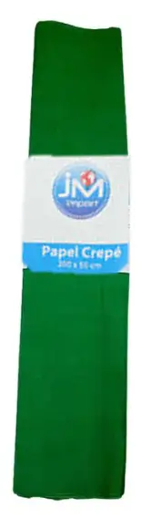 PapelCrepeJMA50x200cmVerdeOscuro