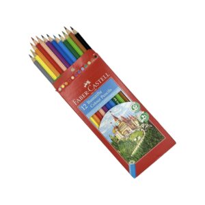 LAPIZ COLOR FABER 12 COL. HEXAGONAL - Imagen 1