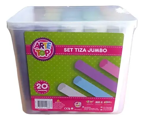 TizaArteTopJumboBalde20un