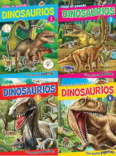ViajeAlPasadoDinosauriosC,Pegatinas