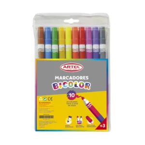 MARCADORES ARTEL DOBLES ARTEL ESTUCHE 10UN. 20COL. - Imagen 1
