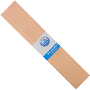 papel crepe arte color piel