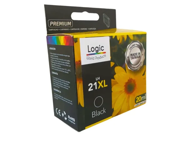 CartridgeLogicHP-21XLNegro20mlTaiwan