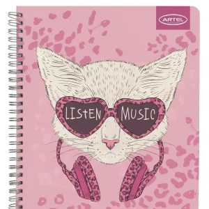 CUADERNO UNIVERSITARIO ANIMALES DIVERTIDOS 100Hhj 7mm ARTEL - Imagen 3