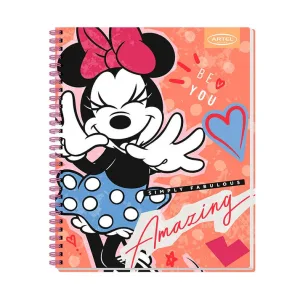 CUADERNO UNIVERSITARIO MINNIE COLLAGE 100hj ARTEL - Imagen 5