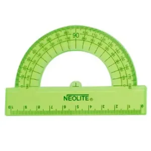 TRANSPORTADOR BISELADO VERDE NEOLITE - Imagen 1